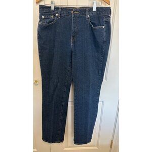 Levis 505 Relaxed Fit Womens Jeans Size 12M Medium Wash Denim Straight Leg USA M